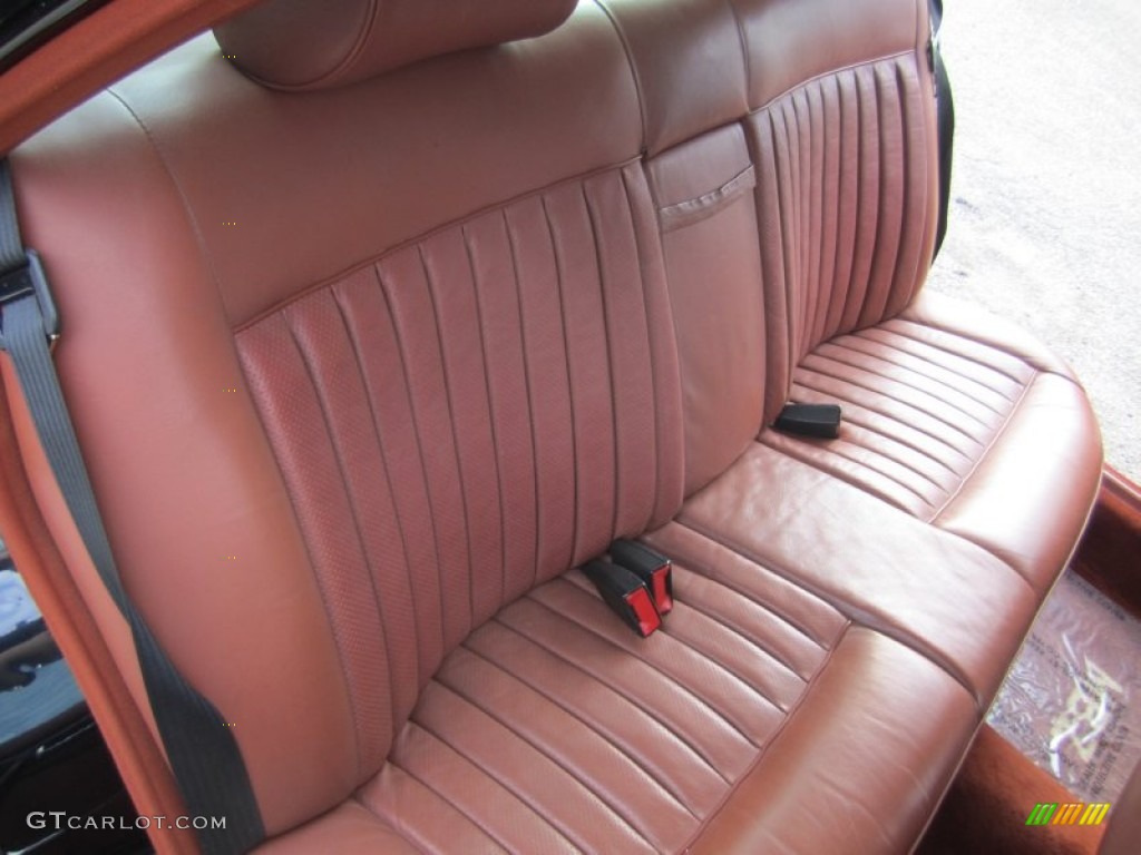 1982 S Class 500 SEL - Black / Terracotta photo #24
