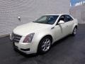2009 White Diamond Tri-Coat Cadillac CTS 4 AWD Sedan  photo #1