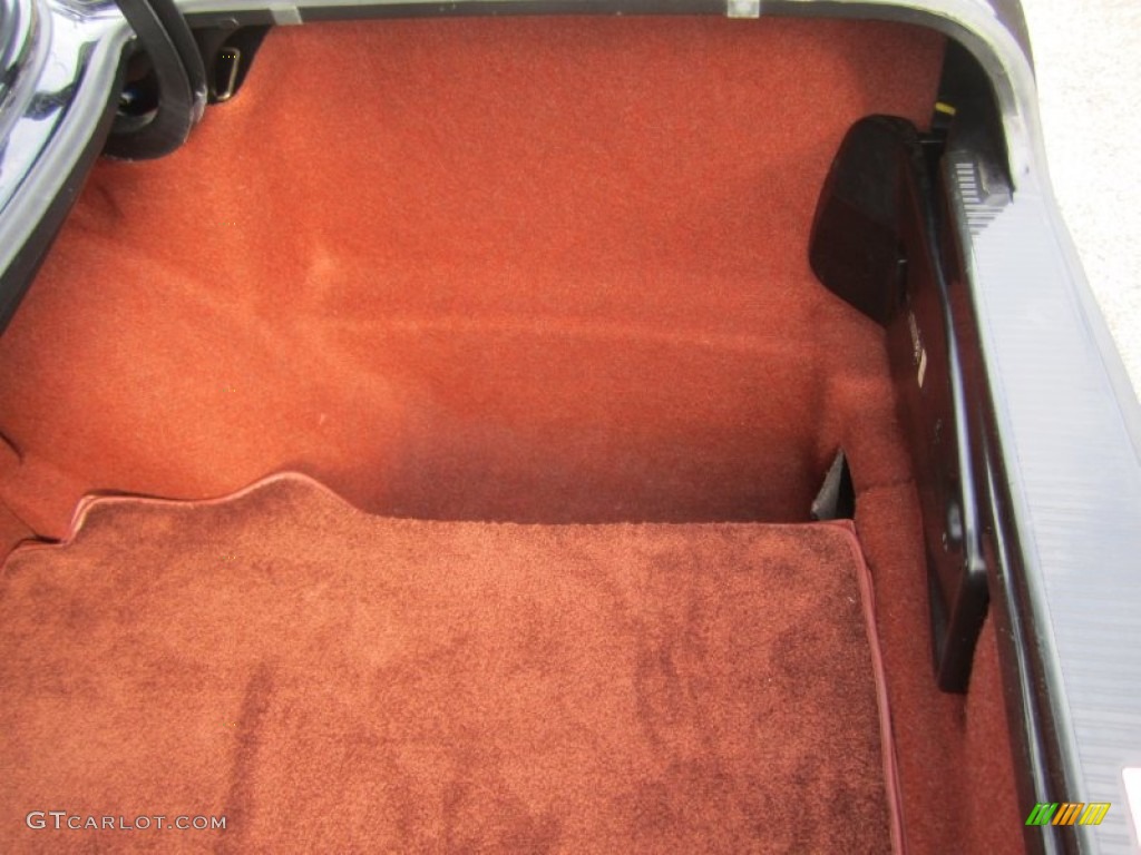 1982 S Class 500 SEL - Black / Terracotta photo #32