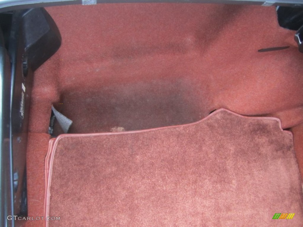 1982 S Class 500 SEL - Black / Terracotta photo #33