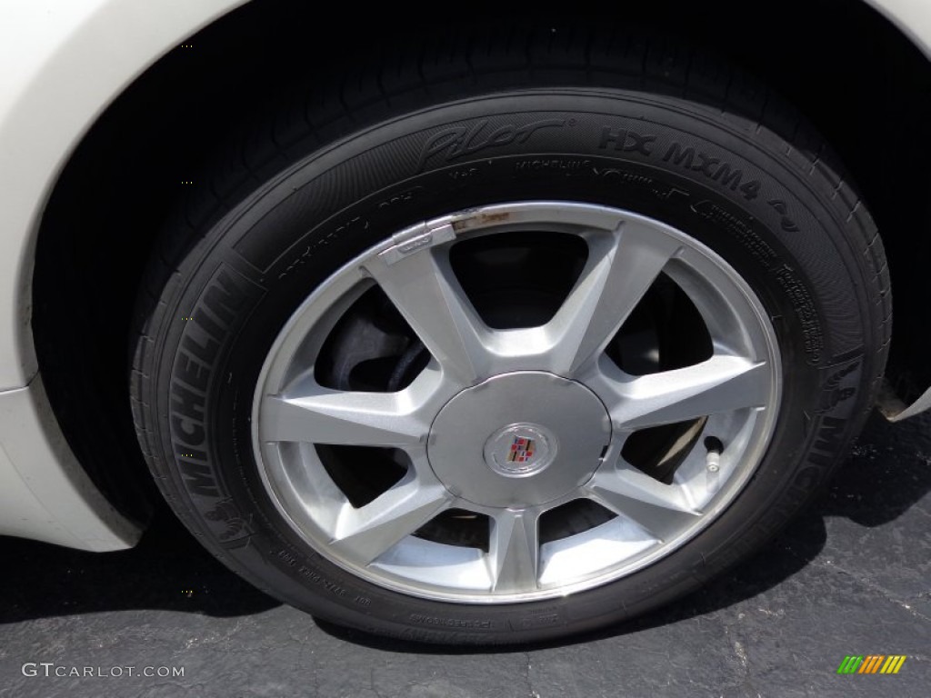 2009 CTS 4 AWD Sedan - White Diamond Tri-Coat / Ebony photo #8