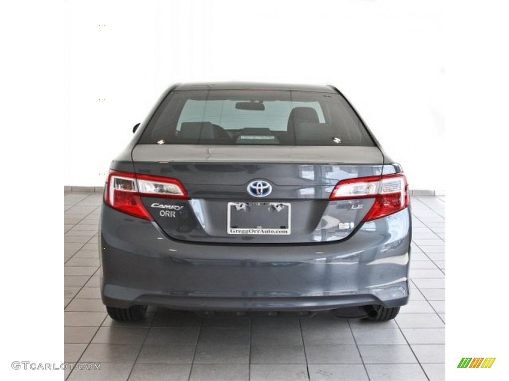 2013 Camry Hybrid LE - Magnetic Gray Metallic / Light Gray photo #4