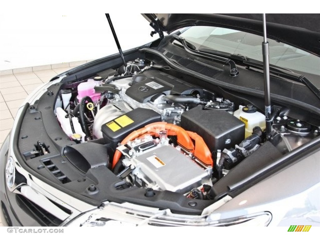 2013 Camry Hybrid LE - Magnetic Gray Metallic / Light Gray photo #6