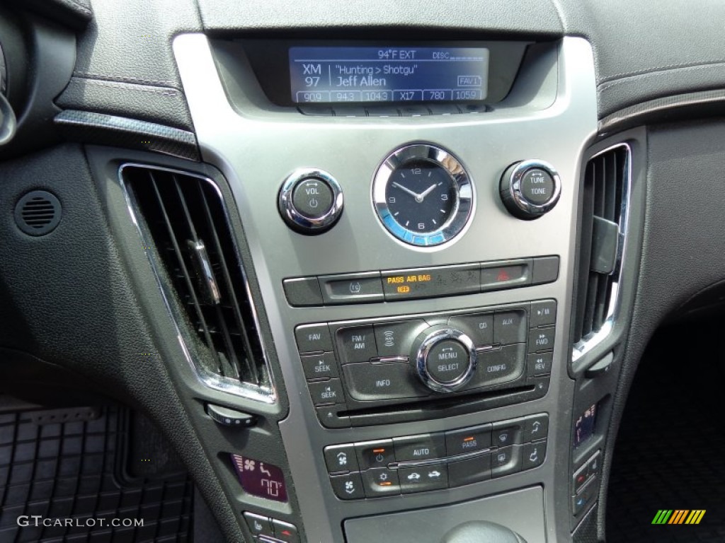 2009 CTS 4 AWD Sedan - White Diamond Tri-Coat / Ebony photo #19