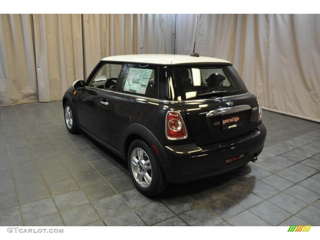 2013 Cooper Hardtop - Iced Chocolate Metallic / Carbon Black photo #19