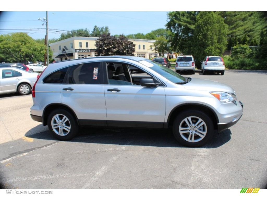 2011 CR-V EX 4WD - Alabaster Silver Metallic / Gray photo #4