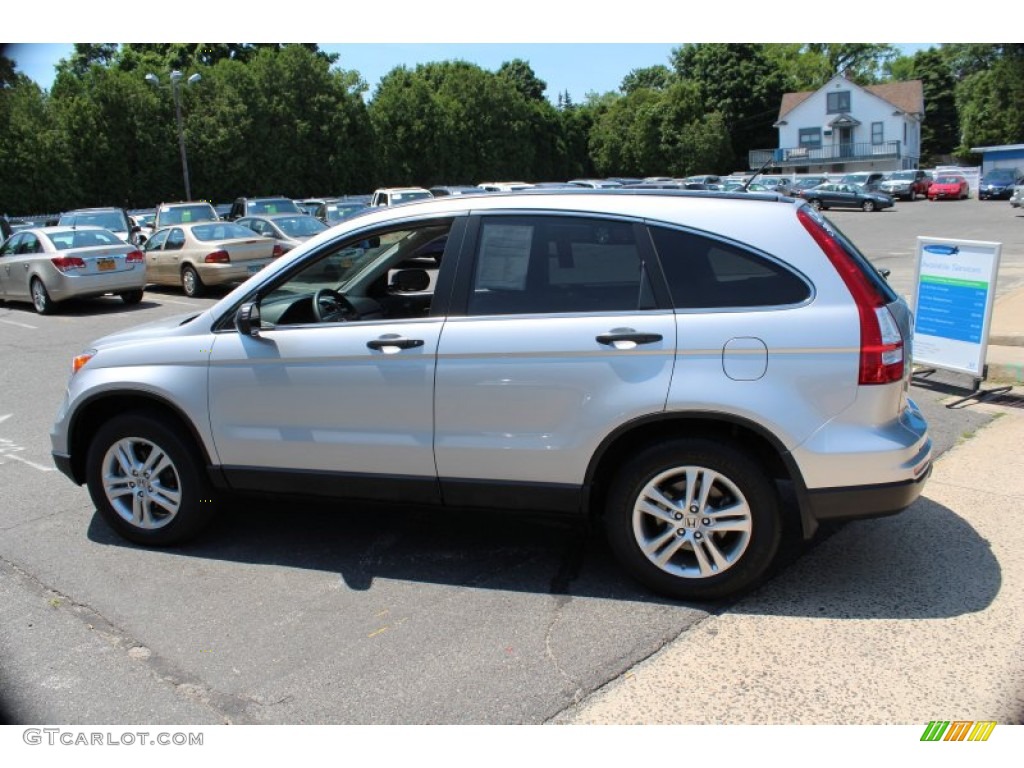 2011 CR-V EX 4WD - Alabaster Silver Metallic / Gray photo #11