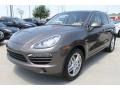 Umber Metallic 2013 Porsche Cayenne S Hybrid Exterior