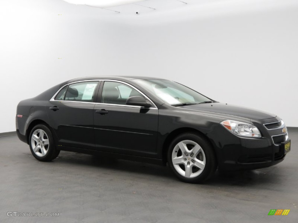 Black Granite Metallic 2012 Chevrolet Malibu LS Exterior Photo #82810683