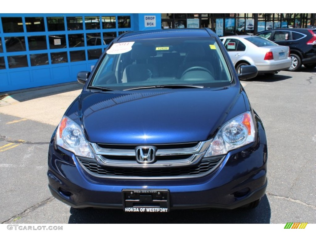 2011 CR-V SE 4WD - Royal Blue Pearl / Gray photo #2