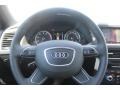 2013 Audi Q5 Chestnut Brown Interior Steering Wheel Photo