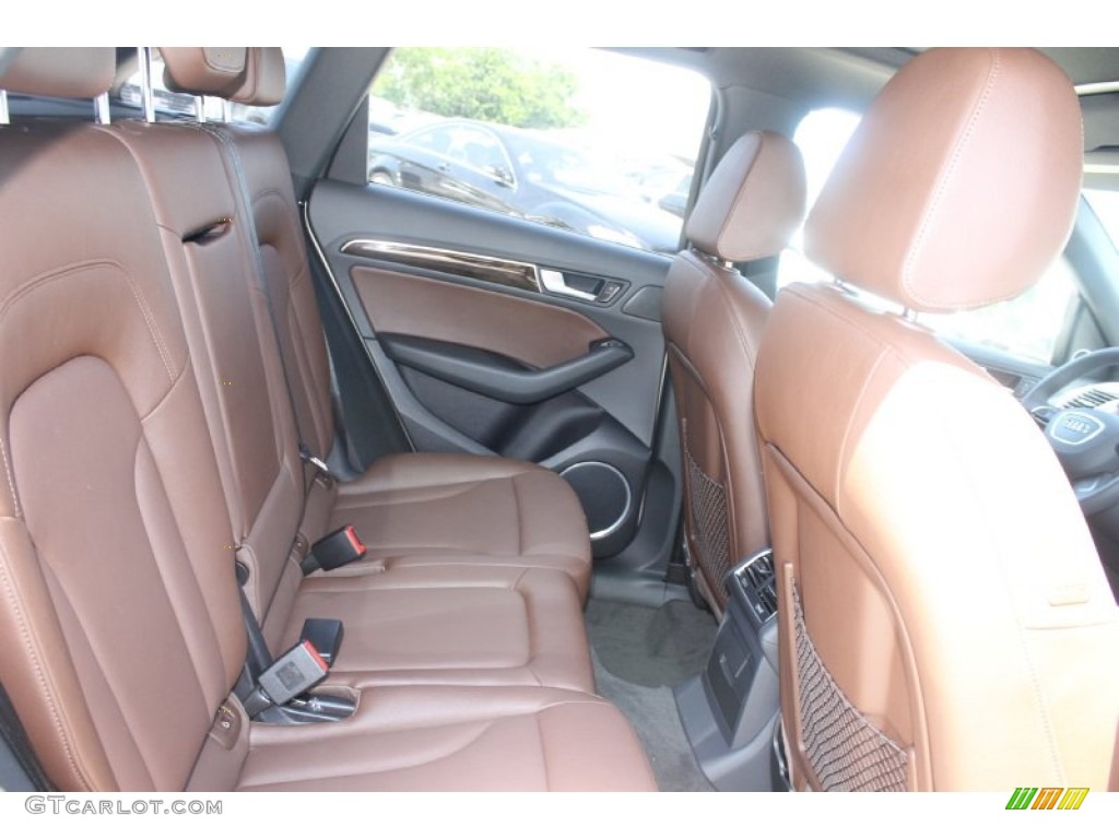 2013 Audi Q5 2.0 TFSI quattro Rear Seat Photo #82812438