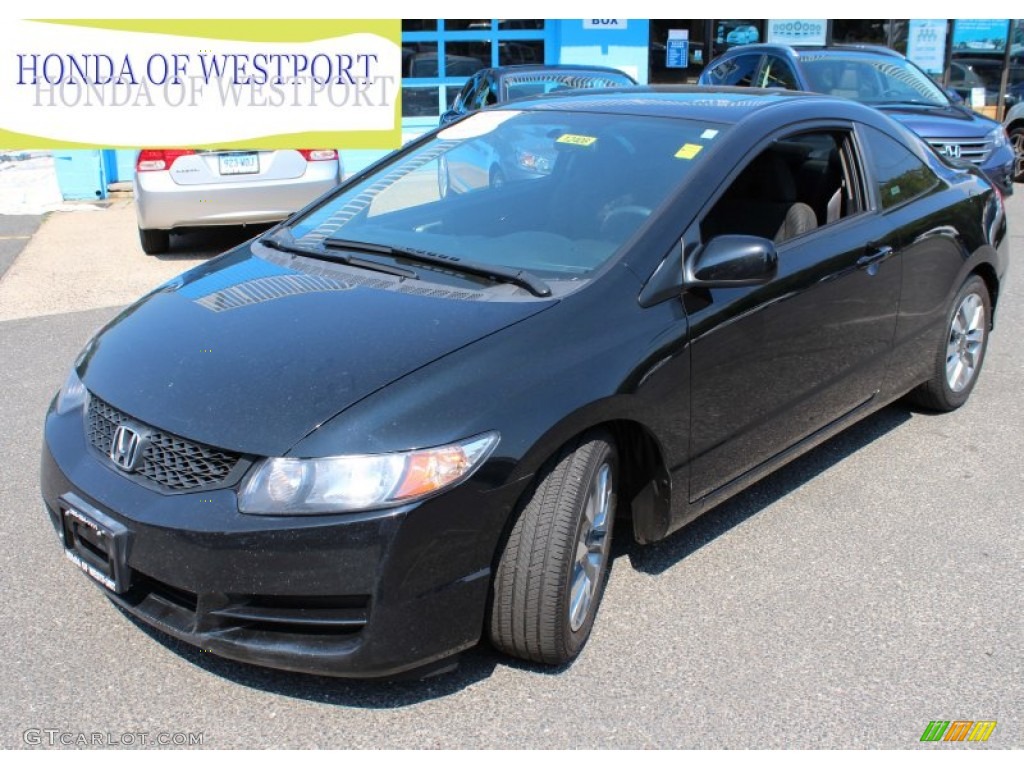 Crystal Black Pearl Honda Civic