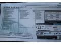 2013 Audi Q5 2.0 TFSI quattro Window Sticker