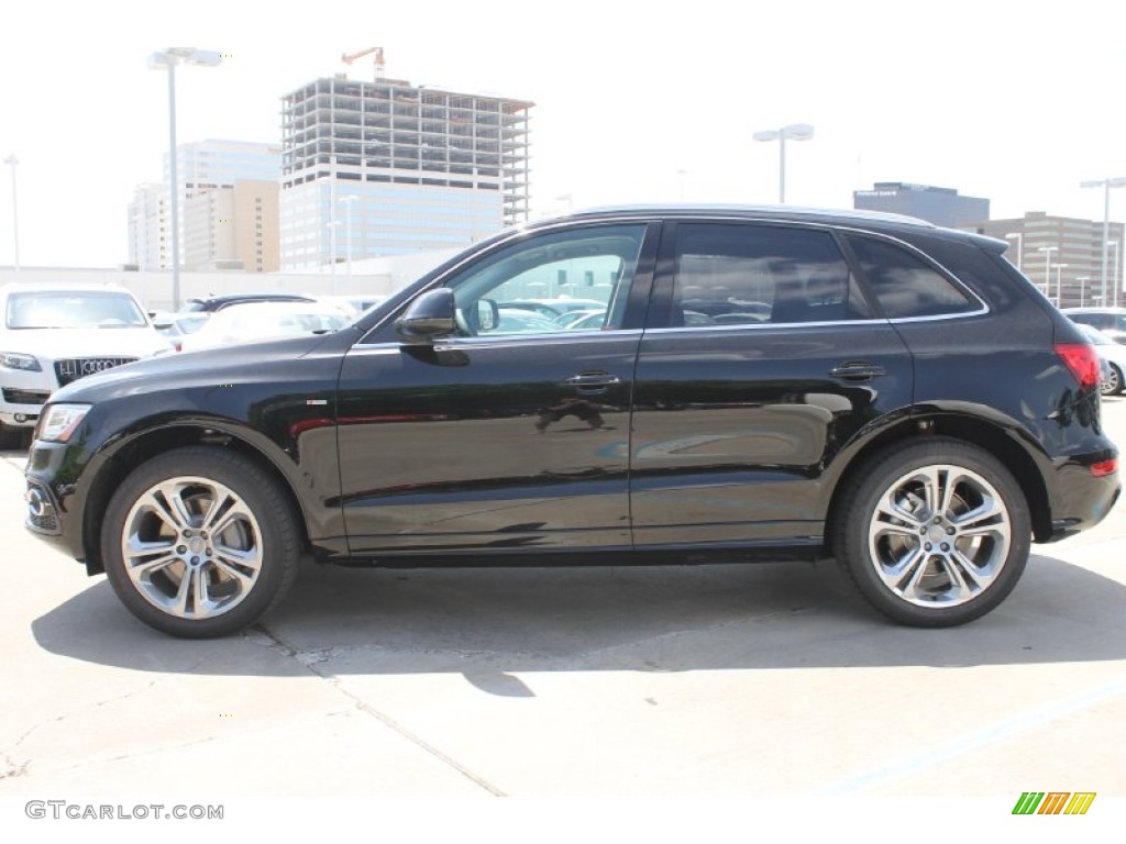 2013 Q5 3.0 TFSI quattro - Brilliant Black / Black photo #5