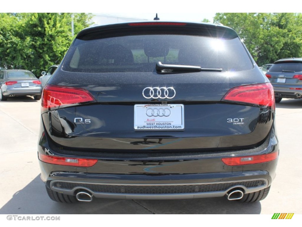 2013 Q5 3.0 TFSI quattro - Brilliant Black / Black photo #8