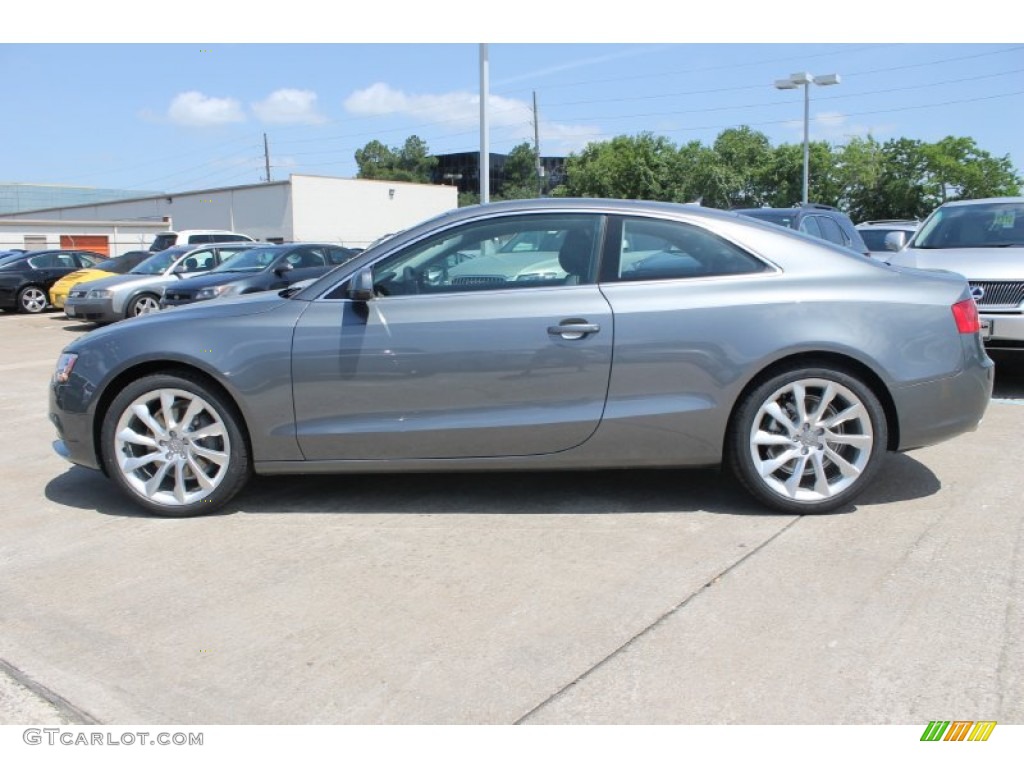 Monsoon Gray Metallic 2013 Audi A5 2.0T quattro Coupe Exterior Photo #82814353