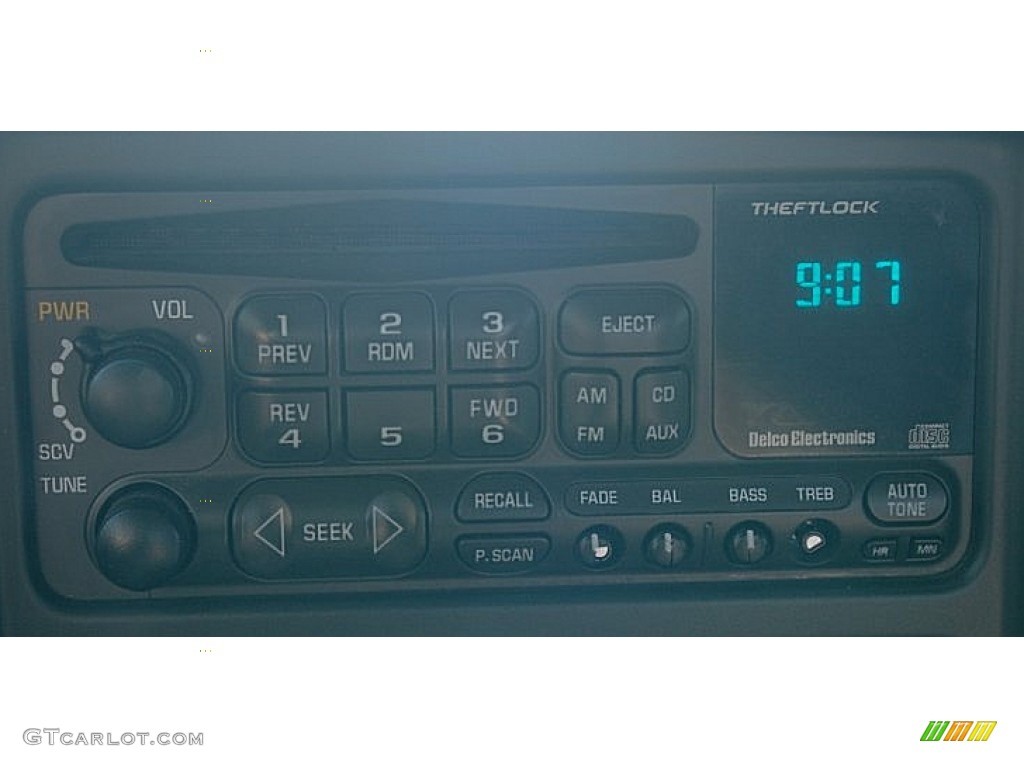 1999 Chevrolet Silverado 1500 LS Regular Cab 4x4 Audio System Photo #82814796
