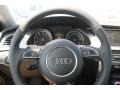 2013 Audi A5 Black Interior Steering Wheel Photo