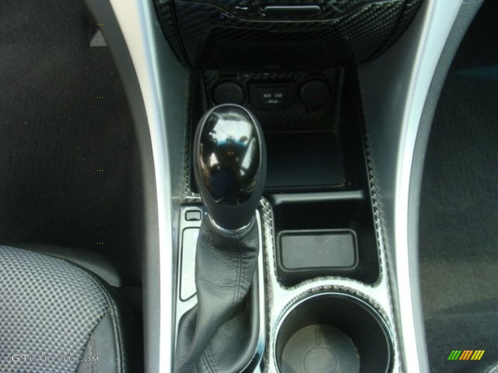 2011 Sonata SE - Midnight Black / Black photo #20