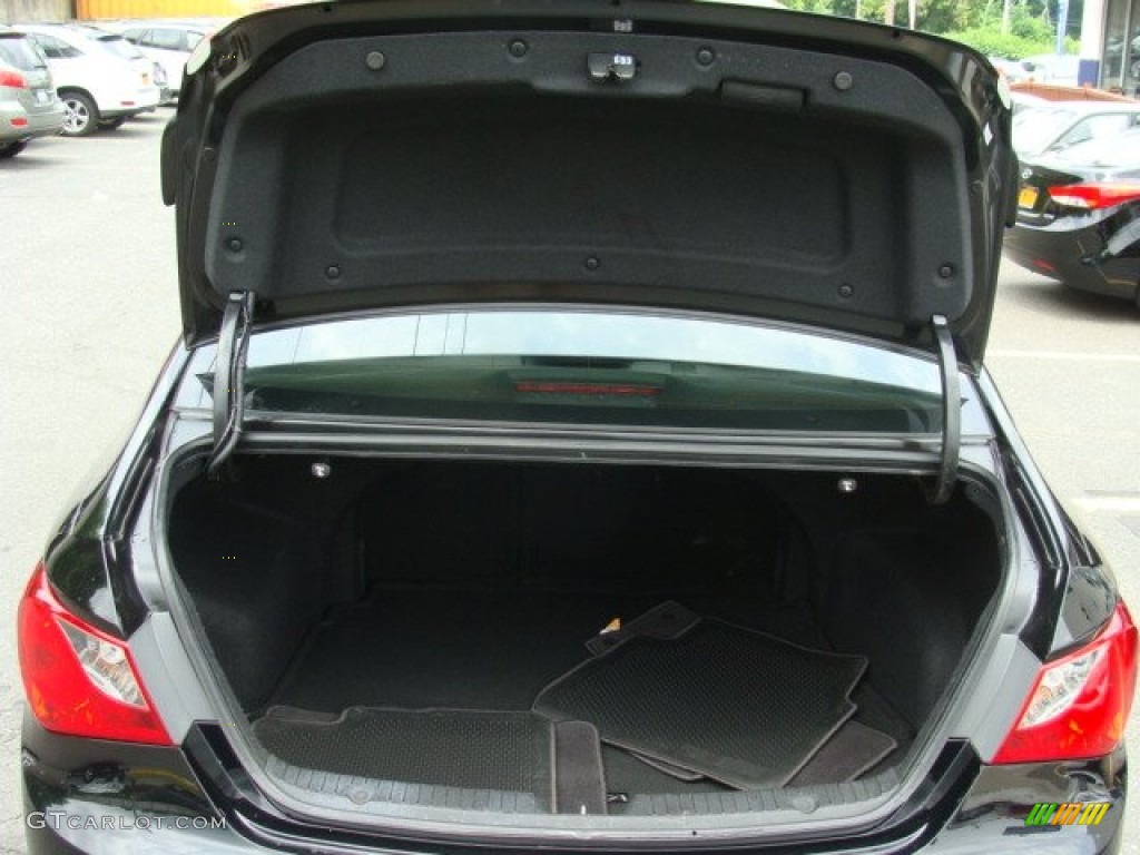 2011 Sonata SE - Midnight Black / Black photo #22