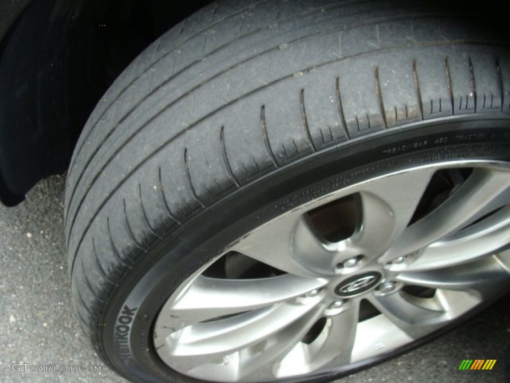 2011 Sonata SE - Midnight Black / Black photo #29