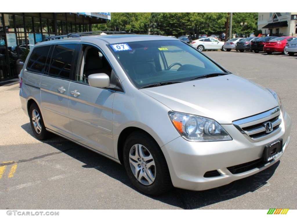 Silver Pearl Metallic 2007 Honda Odyssey EX-L Exterior Photo #82815766