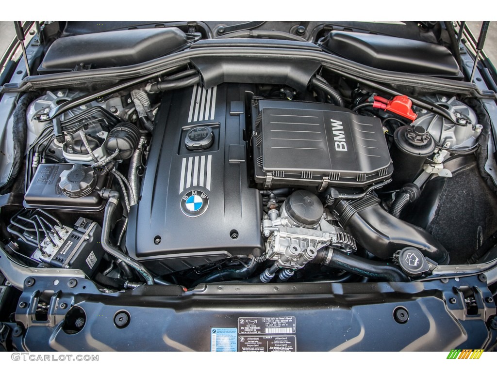 2008 BMW 5 Series 535i Sedan Engine Photos