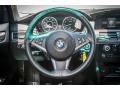 Black 2008 BMW 5 Series 535i Sedan Steering Wheel