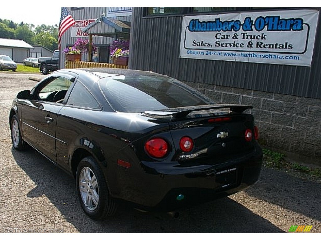 2007 Cobalt LT Coupe - Black / Gray photo #6