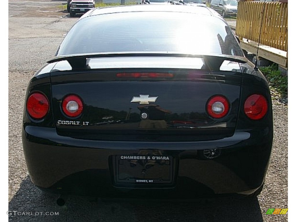 2007 Cobalt LT Coupe - Black / Gray photo #7