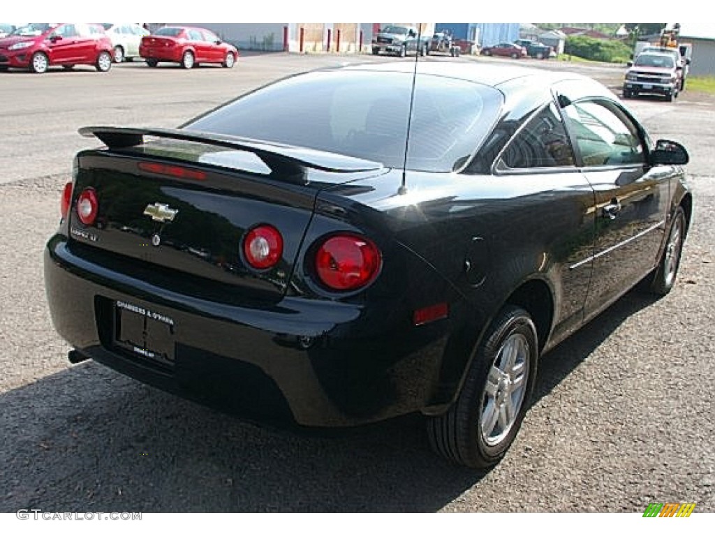 2007 Cobalt LT Coupe - Black / Gray photo #9