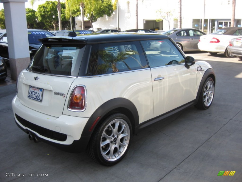 2010 Cooper S Hardtop - Pepper White / Grey/Carbon Black photo #2