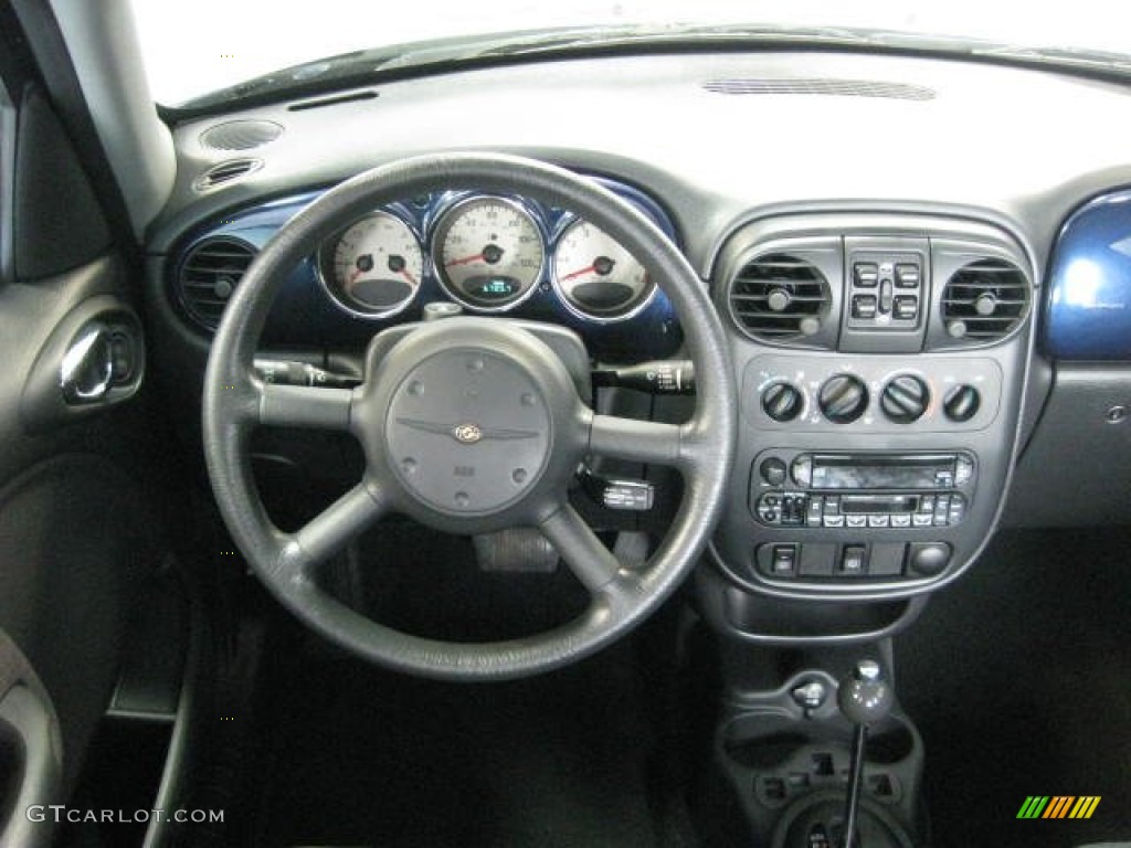 2005 PT Cruiser Touring - Midnight Blue Pearl / Dark Slate Gray photo #19