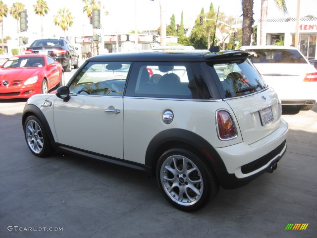 2010 Cooper S Hardtop - Pepper White / Grey/Carbon Black photo #4