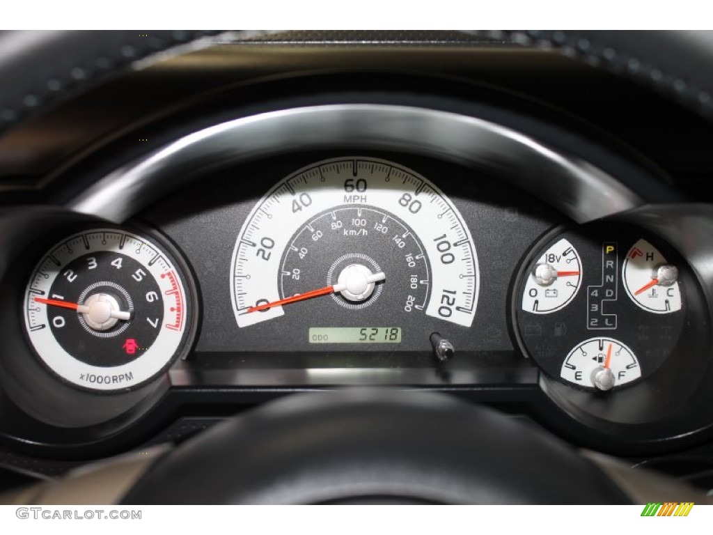 2013 Toyota FJ Cruiser Standard FJ Cruiser Model Gauges Photo #82816493