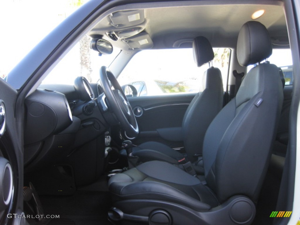 2010 Cooper S Hardtop - Pepper White / Grey/Carbon Black photo #16