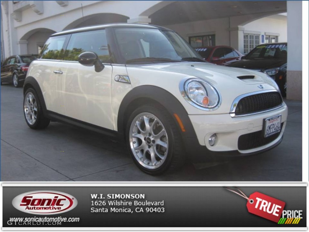 2010 Cooper S Hardtop - Pepper White / Grey/Carbon Black photo #26