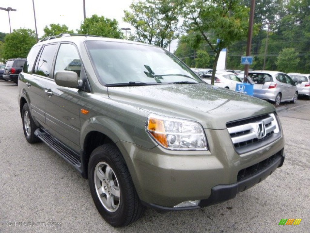 Aberdeen Green Metallic 2008 Honda Pilot EX-L 4WD Exterior Photo #82817410