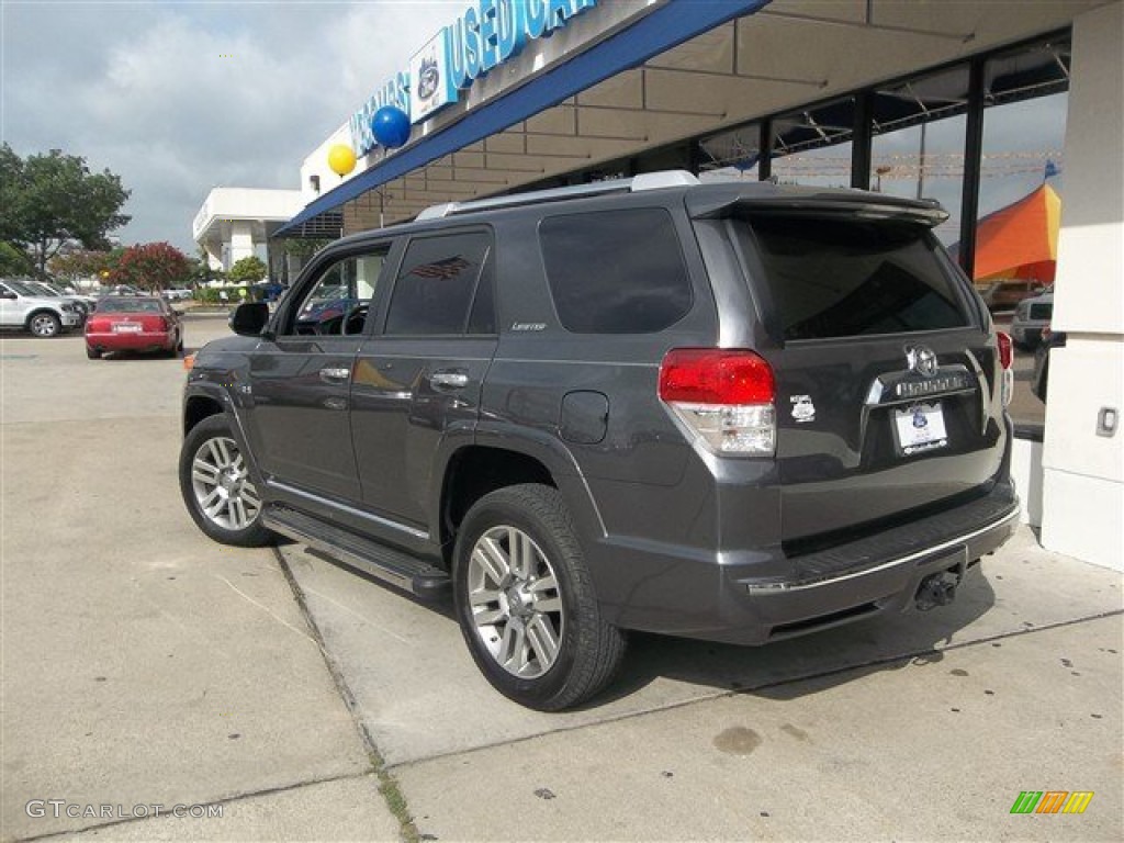 2011 4Runner Limited 4x4 - Magnetic Gray Metallic / Black Leather photo #3