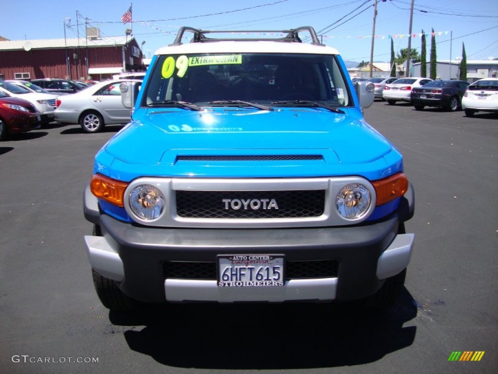 2009 FJ Cruiser  - Voodoo Blue / Dark Charcoal photo #2