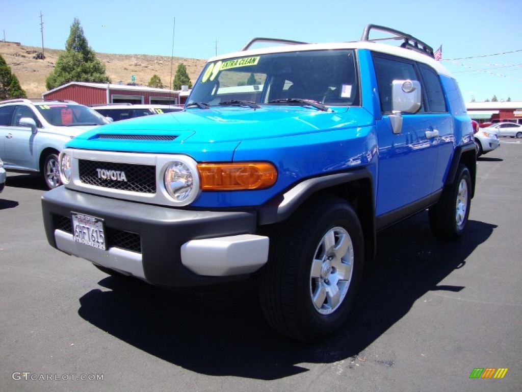 2009 FJ Cruiser  - Voodoo Blue / Dark Charcoal photo #3