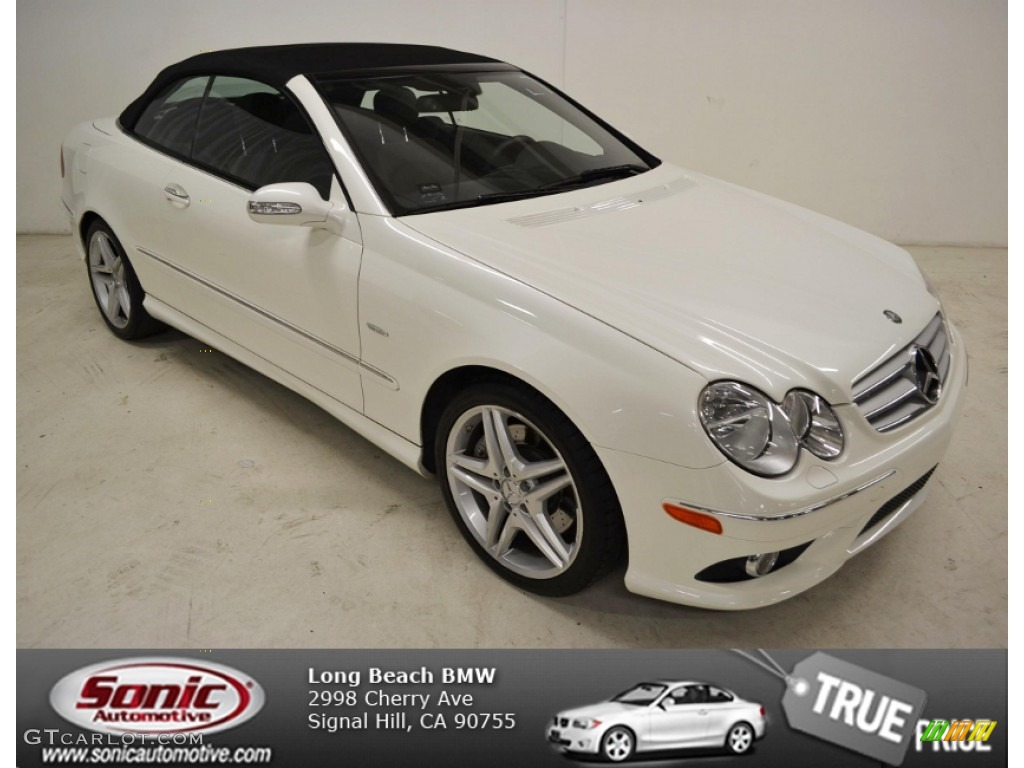 Diamond White Mercedes-Benz CLK