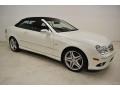 2009 Diamond White Mercedes-Benz CLK 350 Cabriolet  photo #2