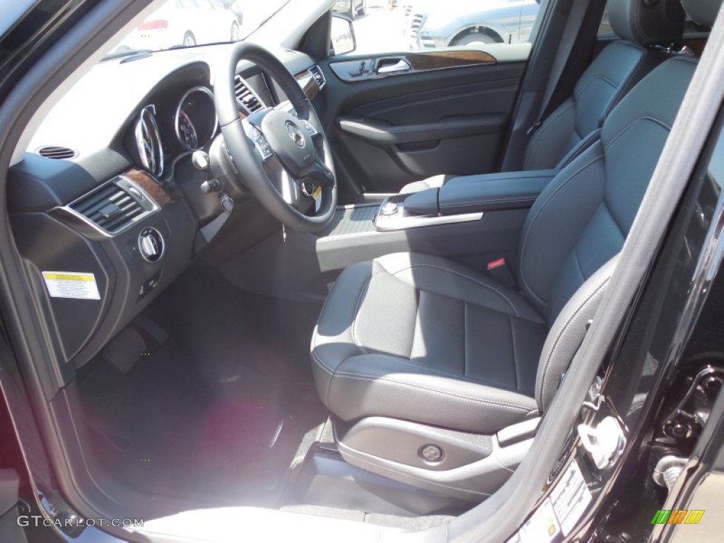 2013 ML 350 BlueTEC 4Matic - Black / Black photo #7