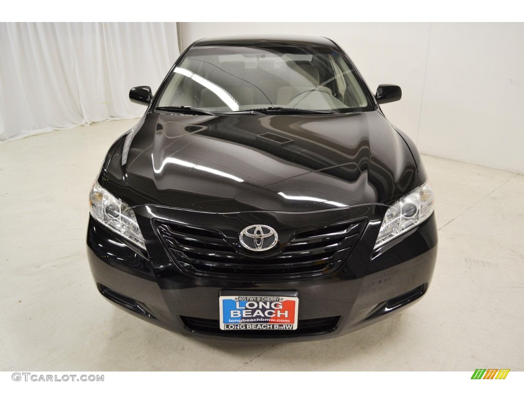 2007 Camry CE - Black / Bisque photo #4