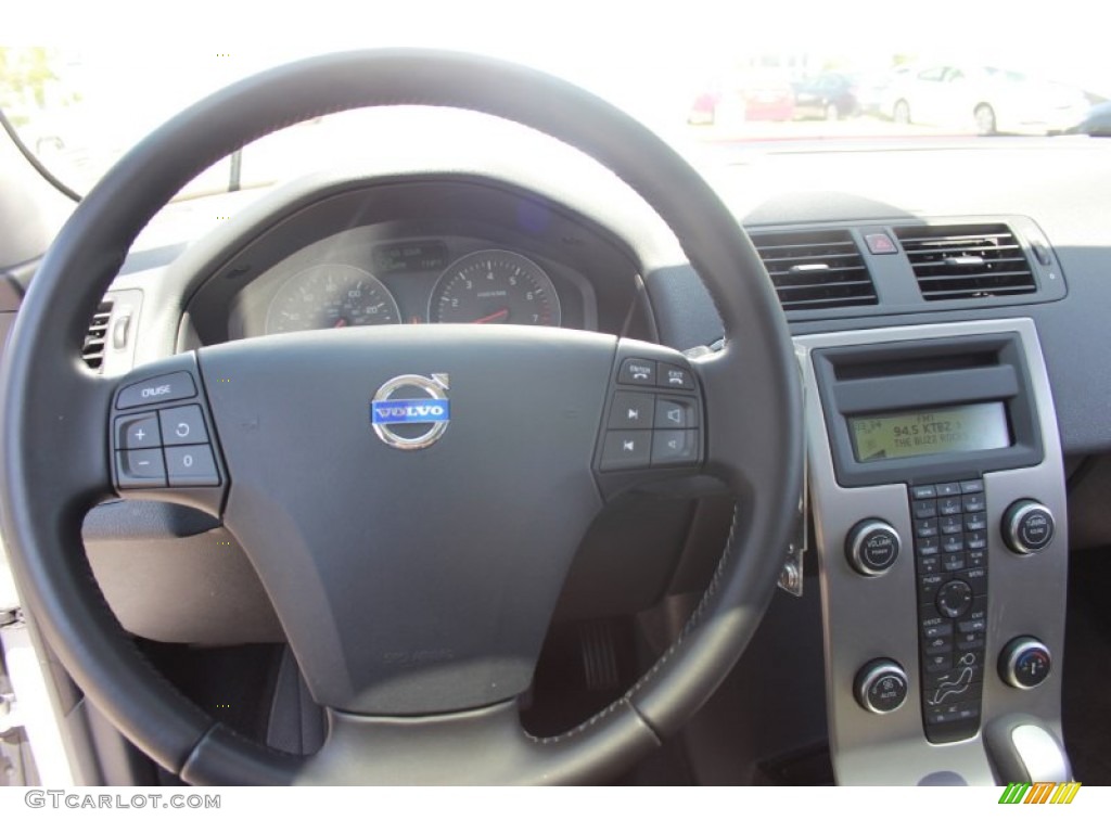 2010 V50 2.4i - Silver Metallic / Dalaro Off Black T-Tec photo #21