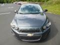 2012 Cyber Gray Metallic Chevrolet Sonic LT Hatch  photo #2