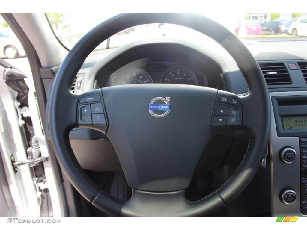 2010 V50 2.4i - Silver Metallic / Dalaro Off Black T-Tec photo #22