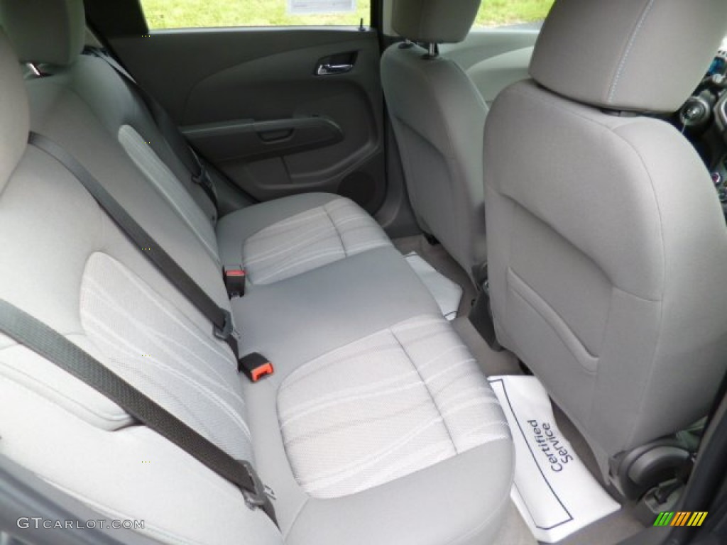 Dark Pewter/Dark Titanium Interior 2012 Chevrolet Sonic LT Hatch Photo #82822540